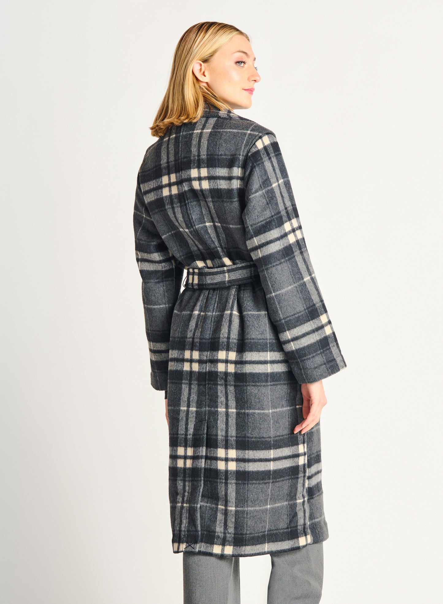 Longline Belted Coat