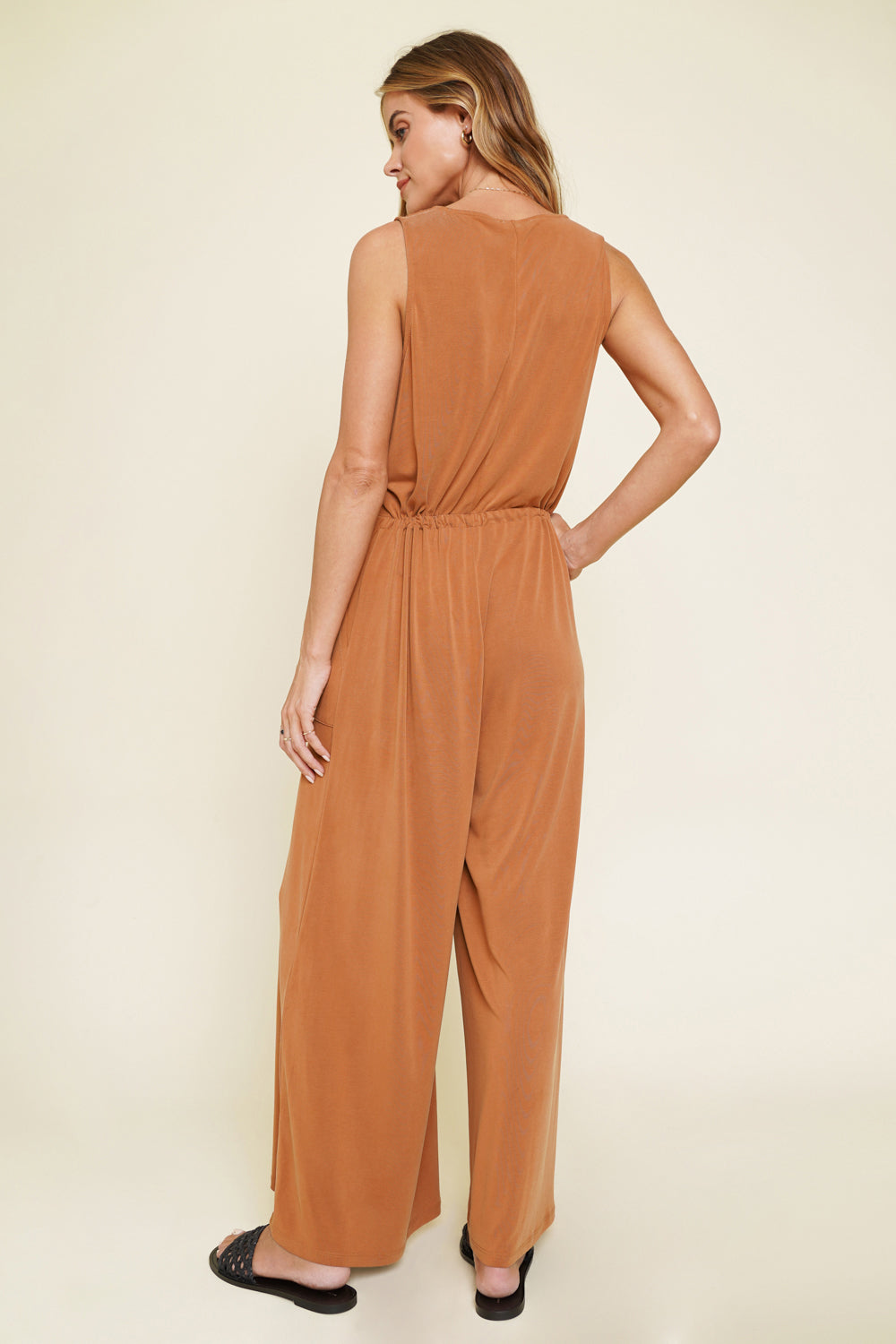 Sleeveless Modal Jumpsuit