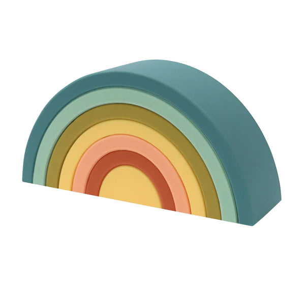 Silicone Rainbow Stacker