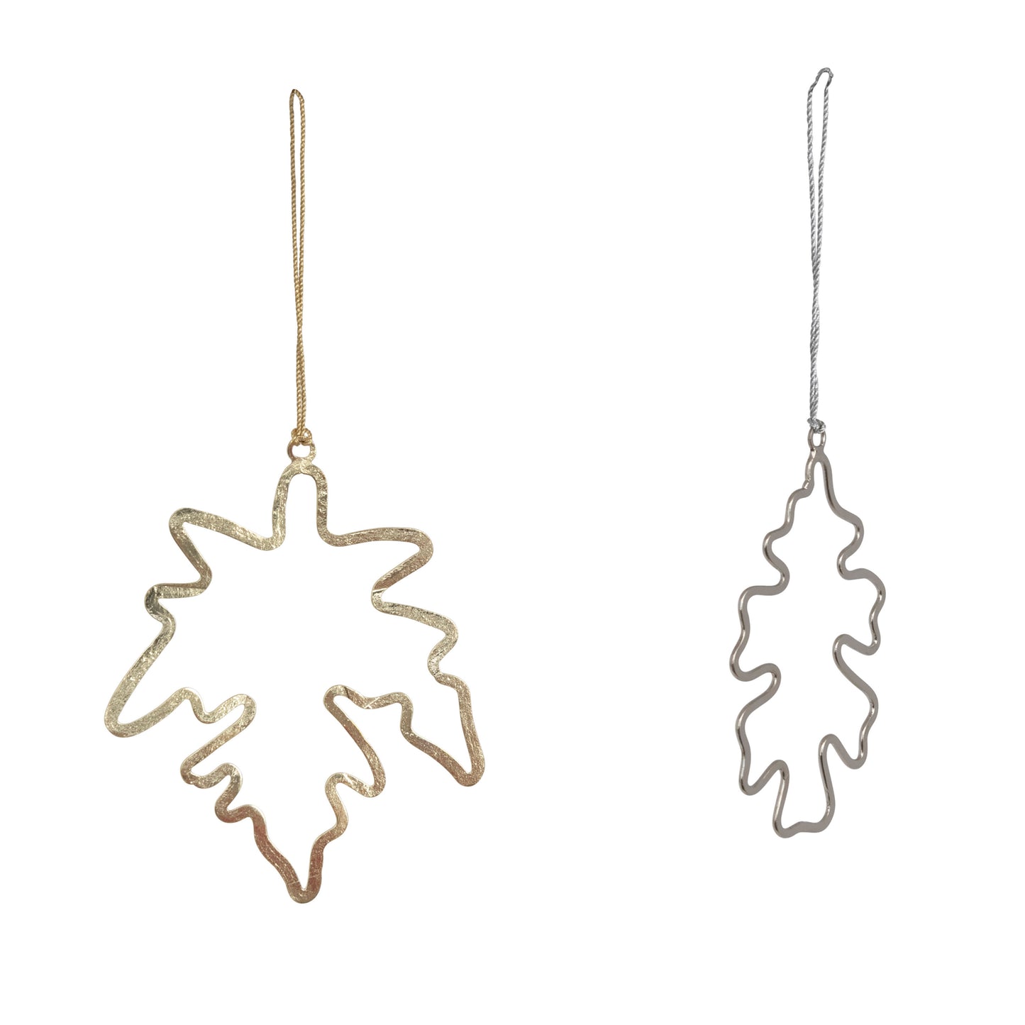 Metal Leaf Ornament