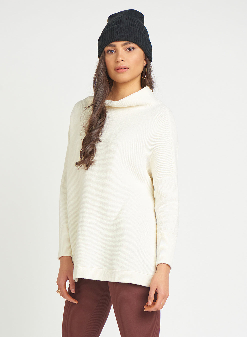 Ottoman Mock Neck Tunic