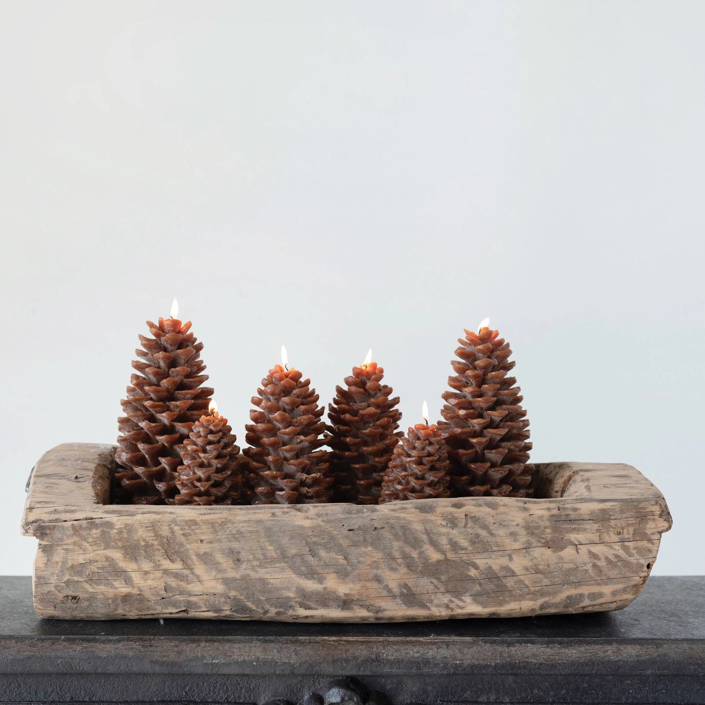 Pinecone Shaped Candle