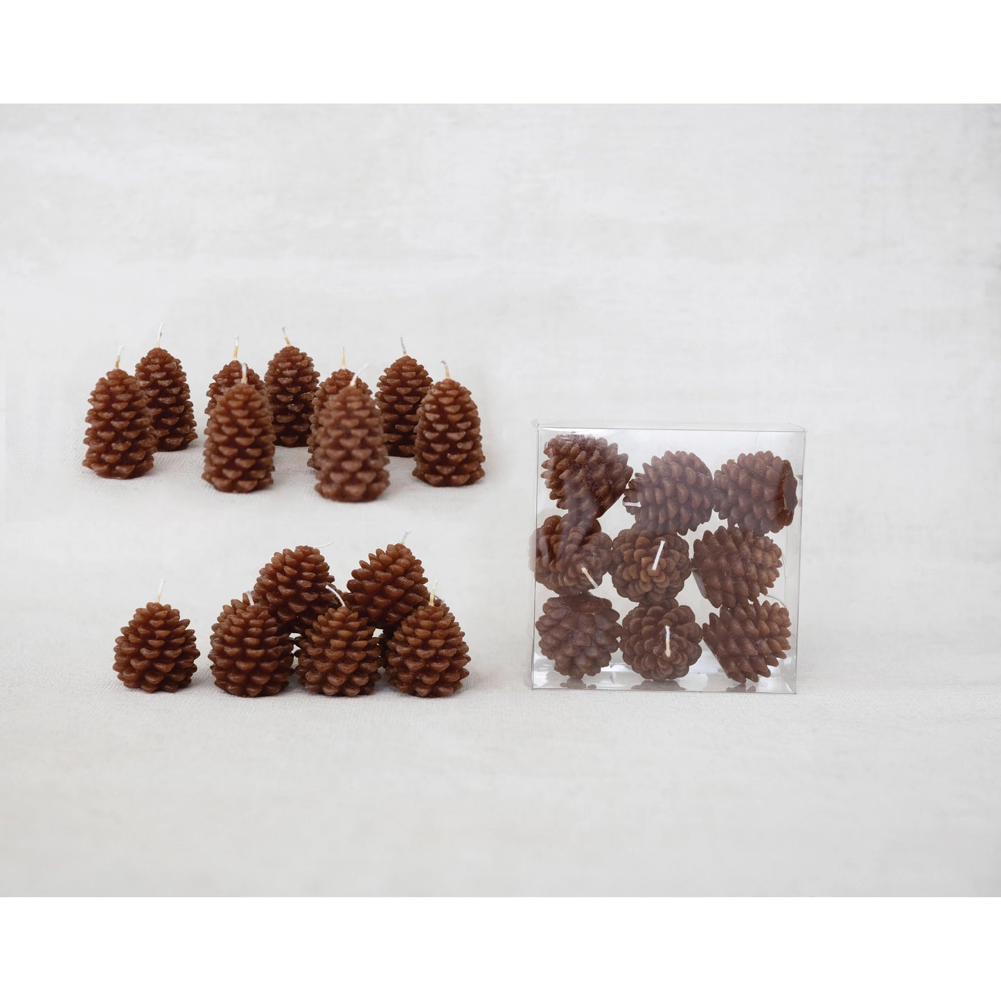 Pinecone-Shaped Votives
