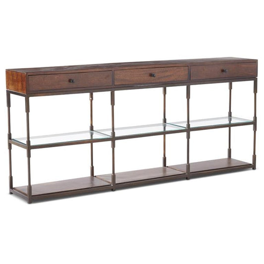 Console Table w/Metal