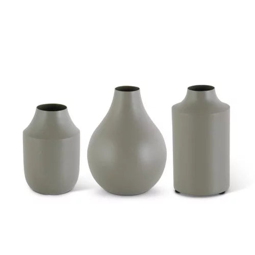 Matte Metal Vase