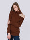 Turtleneck Cutout Sweater