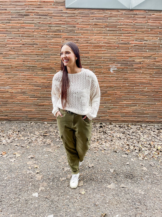 Tencel Cargo Pant
