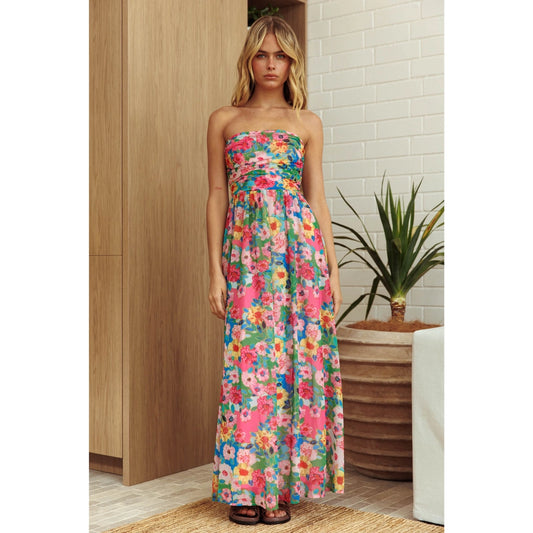 Strapless Maxi Dress