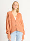 Boucle Button Front Cardigan