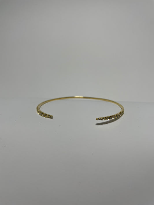 Cubic Zirconia Open Cuff