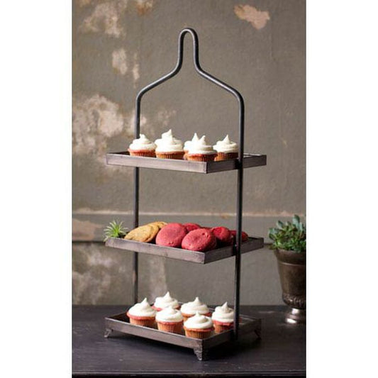 3-Tier Metal Tray