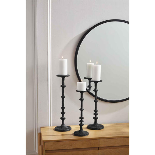 Black Metal Candlestick