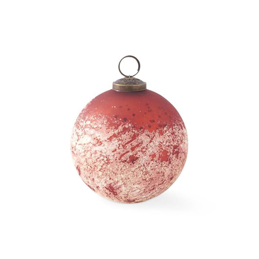 Half Speckles Glass Ornament