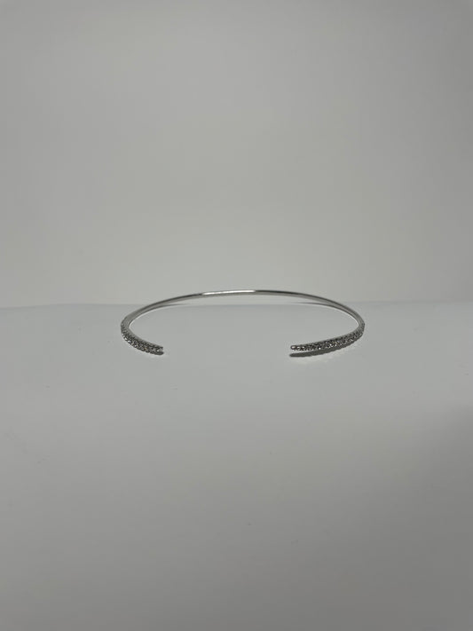 Cubic Zirconia Open Cuff