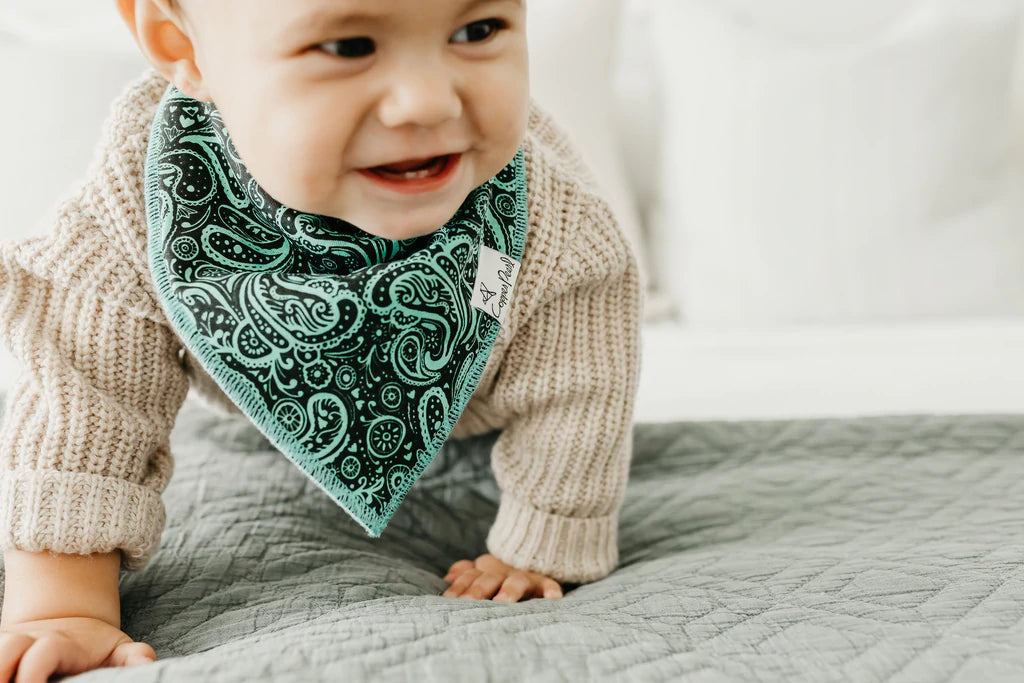 Jo Paisley Baby Bandana Bib