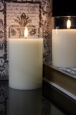 Battery-Operated 3-1/2" x 5" Candle