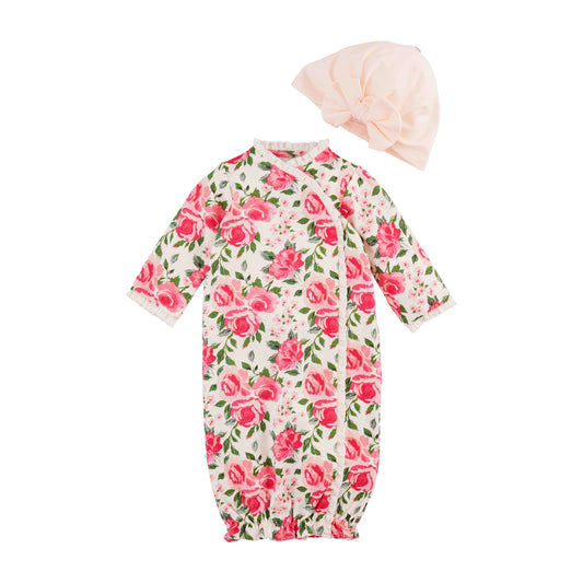 Rose Take Me Home Gown & Cap
