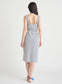 Belted Knit Midi Dress